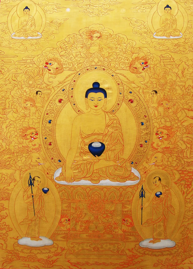 Kinh Công Đức Có Được Do Thọ Trì Bảy Danh Hiệu của Chư Phật